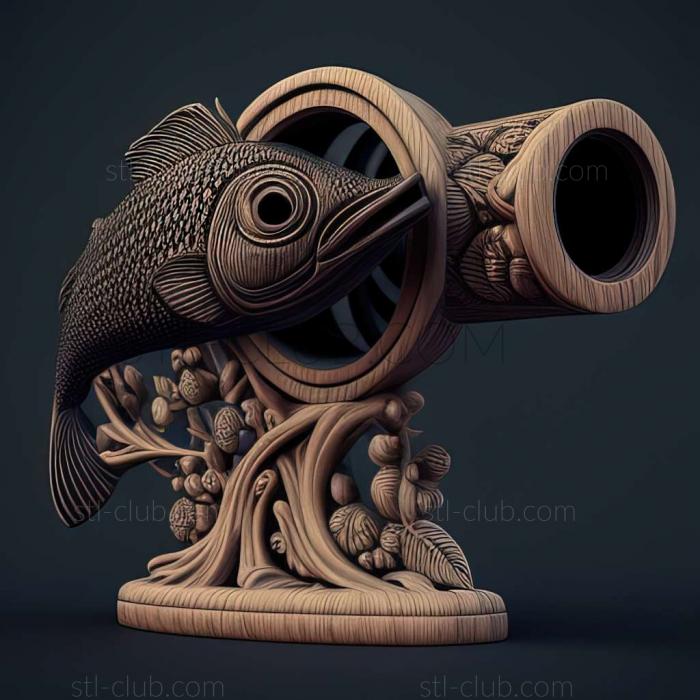 Black fish telescope